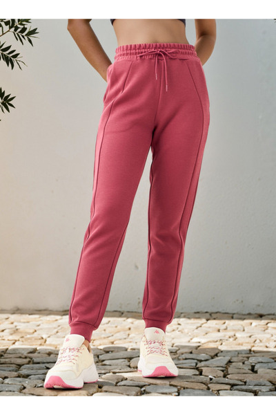 Kappa Kappa Panelled Joggers with Drawstring Closure and Pockets