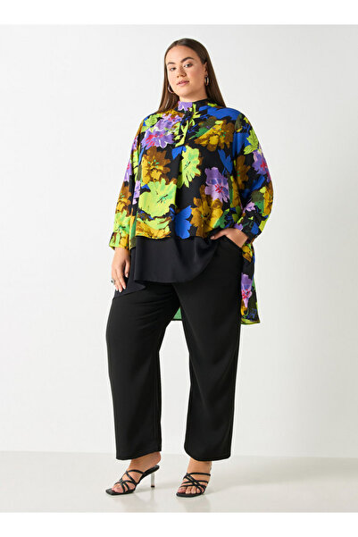 Ulla Popken NEO FLORAL BLOUSE