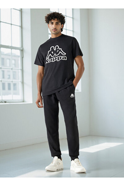 Kappa Logo Detail Joggers With Drawstring Closure And Pockets