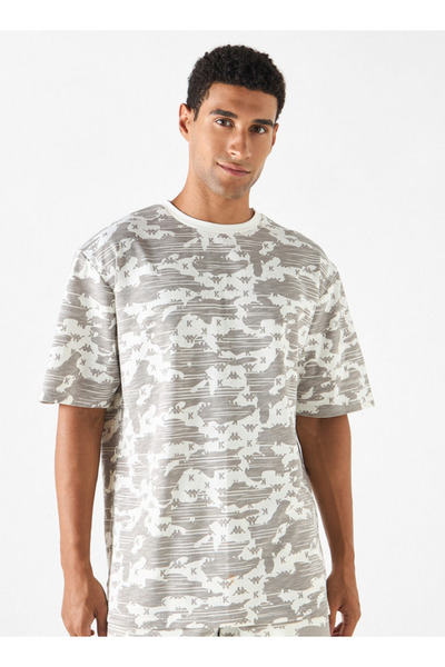 Kappa Printed T-shirt With Crew Neck