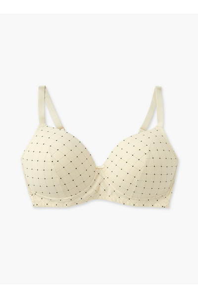 FAV حمالة صدر مطبوعة بدون سلك مع إغلاق بخطاف وعين