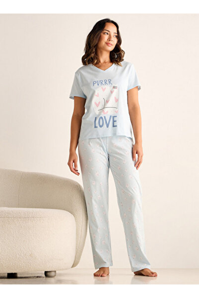 FAV طقم بيجامة مطبوع