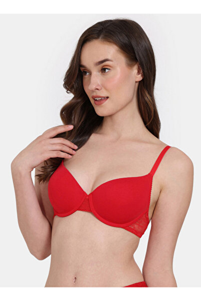 Zivame Wired Padded T-shirt Bra with Adjustable Straps