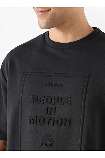 Kappa MEN COTTON TEE WITH TONAL GRAPHICS