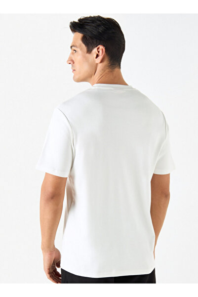Emperor Applique Detail T-shirt with Short Sleeves