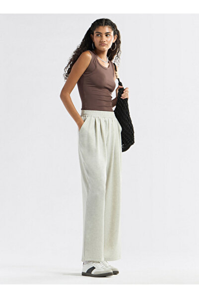 FAV Wide Leg Joggers With Elasticated Waistband And Pockets