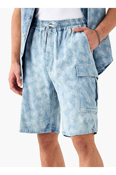 Lee Cooper شورت مطبوع بالكامل مع رباط للإغلاق