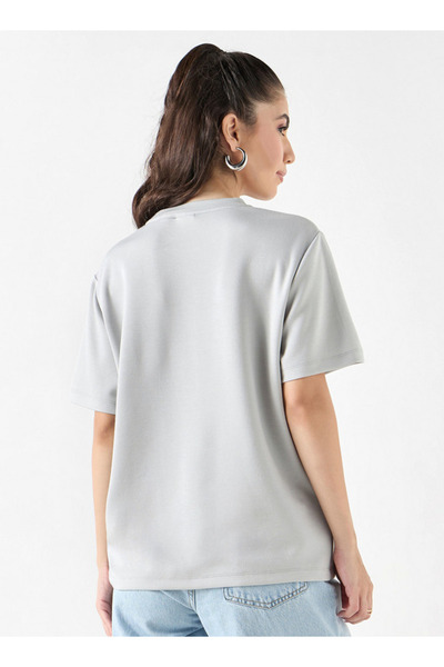 SP Characters Bugs Bunny Print Crew Neck T-shirt with Short Sleeves