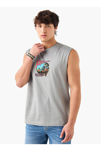 SP Characters Pink Floyd Print Sleeveless T-shirt