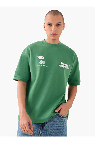 SP Characters Peanuts Print T-shirt