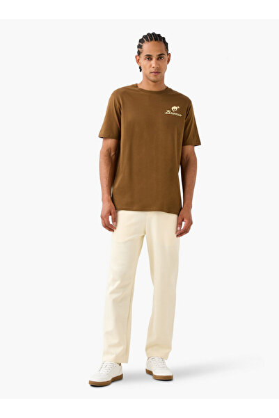 SP Characters تي شيرت بطبعة برونكو ورقبة دائرية