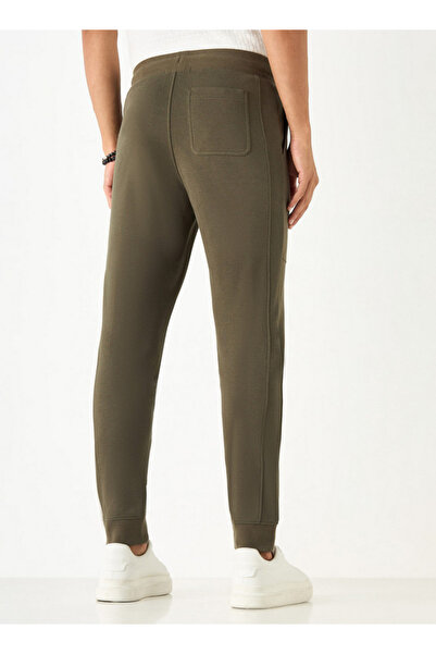 Iconic Textured Joggers with Drawstring Closure and Pockets