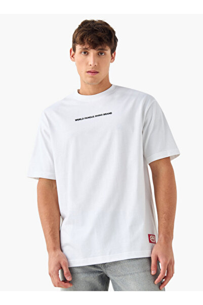 ECKO Unltd Printed Crew Neck T-shirt With Short Sleeves