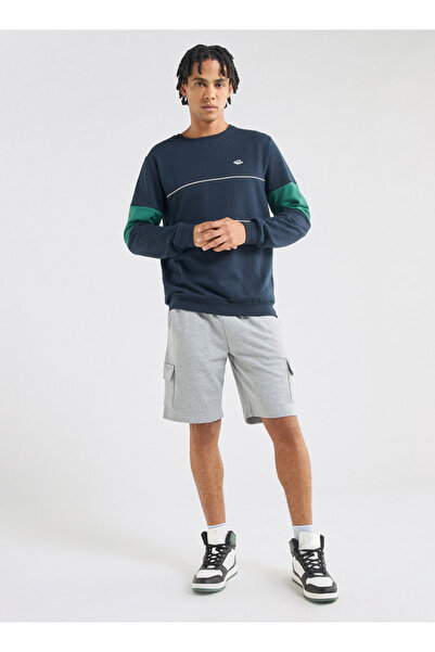 FAV Solid Flexi Waist Shorts with Drawstring Closure