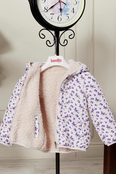 Benittokids Double-Sided Baby Girl Children's Coat 51344