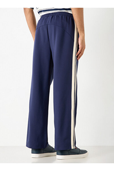 Starter Stripe Detail Track Pants With Drawstring Closure
