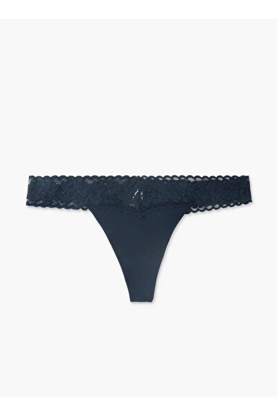 FAV سراويل داخلية بتفاصيل دانتيل مع حزام خصر مطاطي