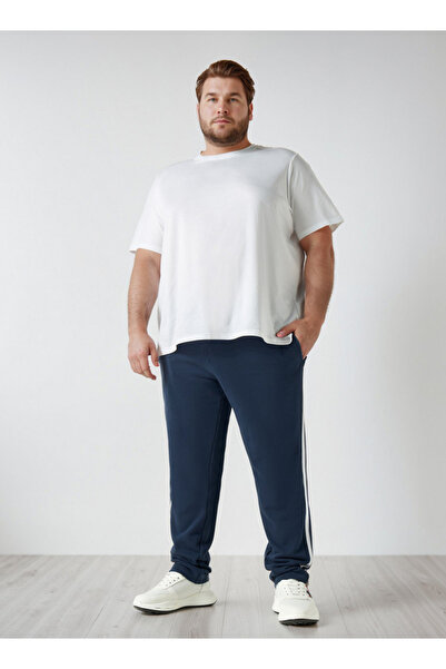 FAV Plus Size Joggers with Drawstring Closure and Pockets