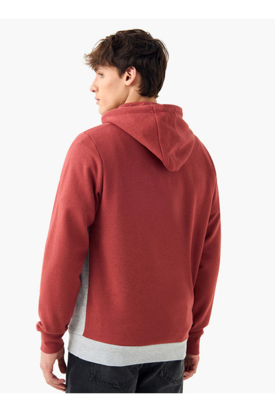 FAV Panelled Hoodie with Kangaroo Pocket
