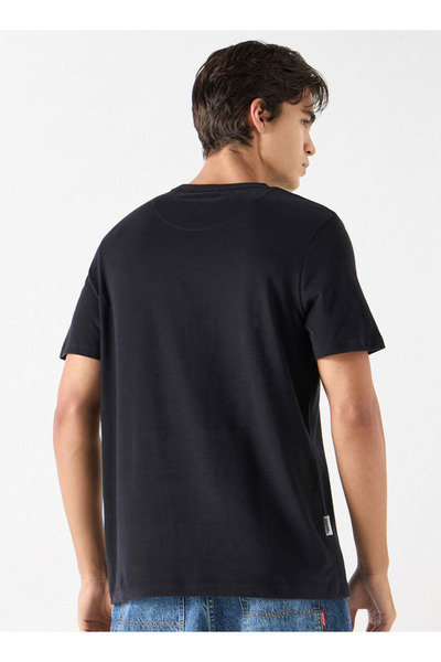 Starter Graphic Print Crew Neck T-Shirt with Short Sleeves