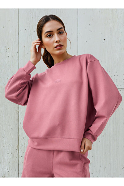 Kappa Women Regular Fit Ribbed Sweatshirt