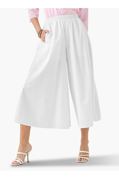 Iconic Flexi Waist Wide Leg Palazzo Pants
