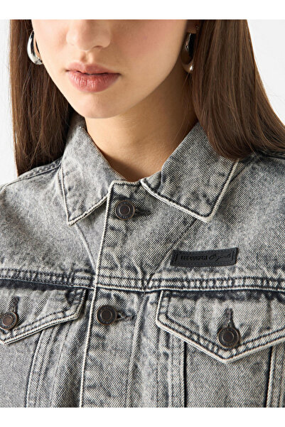 Lee Cooper Solid Sleeveless Jacket With Pockets