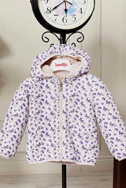 Benittokids Double-Sided Baby Girl Children's Coat 51344