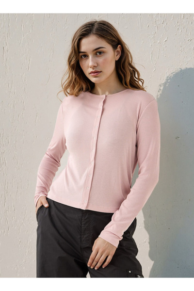 Lee Cooper قميص برقبة هنلي مضلعة