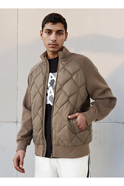 Kappa جاكيت رجالي مبطن بسحاب