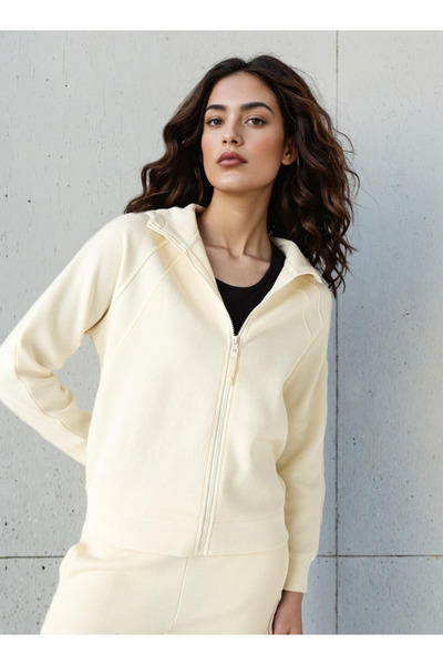 Kappa Women's Waffle Textured Hoodie