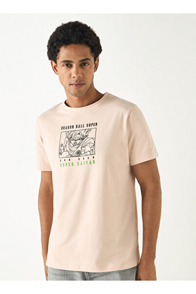 SP Characters تي شيرت بطبعة دراغون بول زد برقبة دائرية وأكمام قصيرة