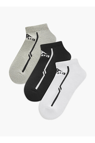 Kappa مجموعة من 3 جوارب بطول الكاحل مزينة بشعار كابا