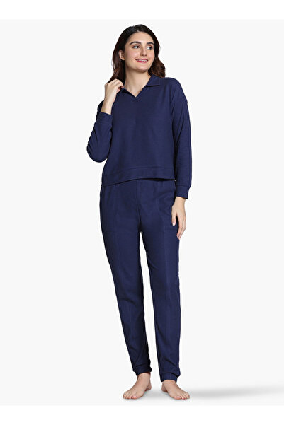 Zivame طقم بيجامة مزخرف