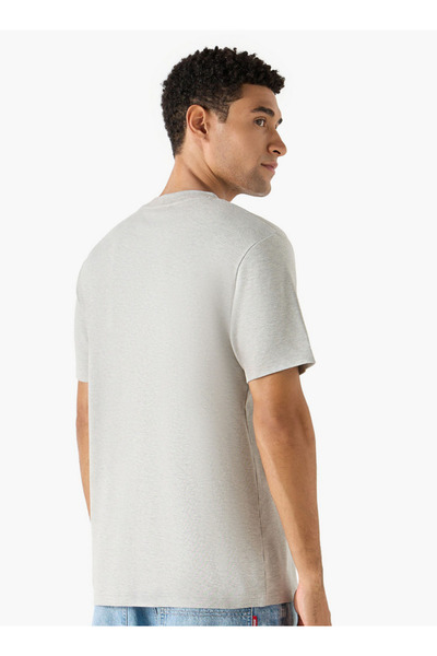 Kappa Embossed T-shirt With Short Sleeves