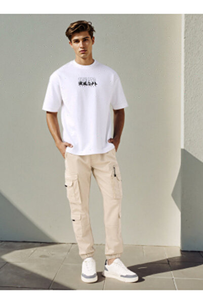 SP Characters تي شيرت بطبعة ناروتو ورقبة دائرية