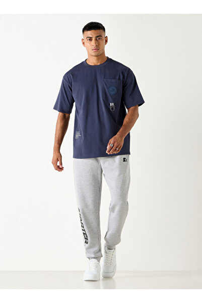 Starter Typographic Print T-shirt With Short Sleeves