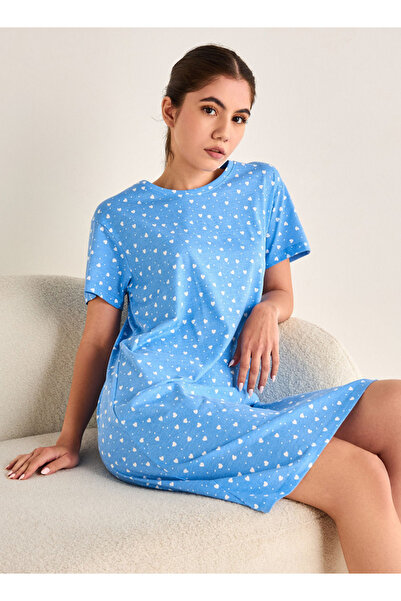 FAV All-Over Printed Night Dress