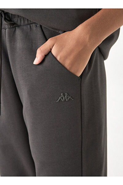 Kappa Track Pants with Drawstring Closure and Pockets