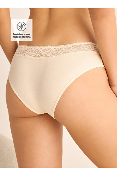 FAV Lace Trim Briefs with Elasticated Waistband