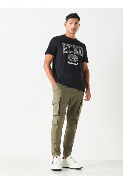 ECKO Unltd Logo Print T-shirt Crew Neck