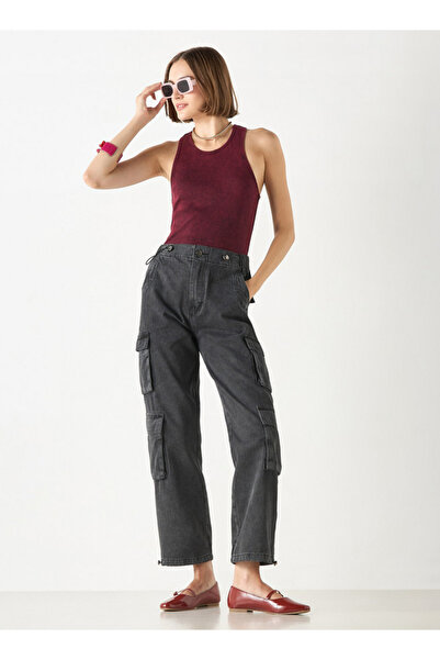 FAV Ribbed Tank Top with Racerback