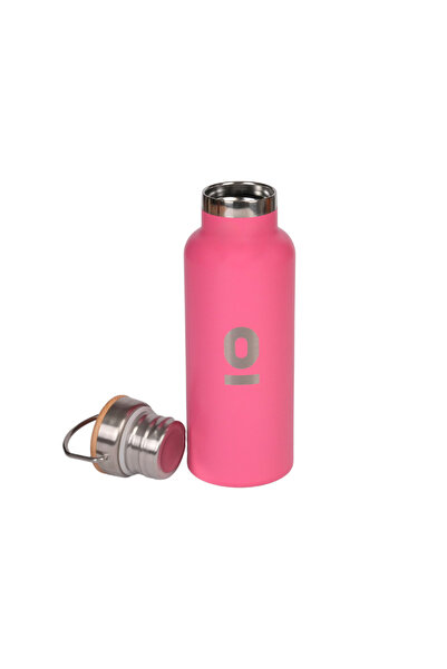 Espressolab Stainless Steel Pink Metal Water Bottle 500 ml No:54