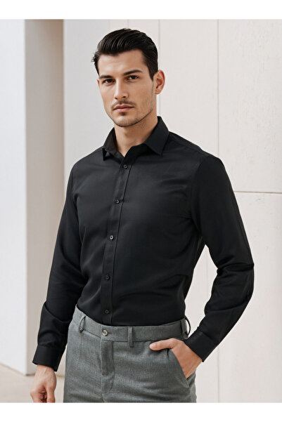 FAV قميص دوبي رسمي بقصّة عادية