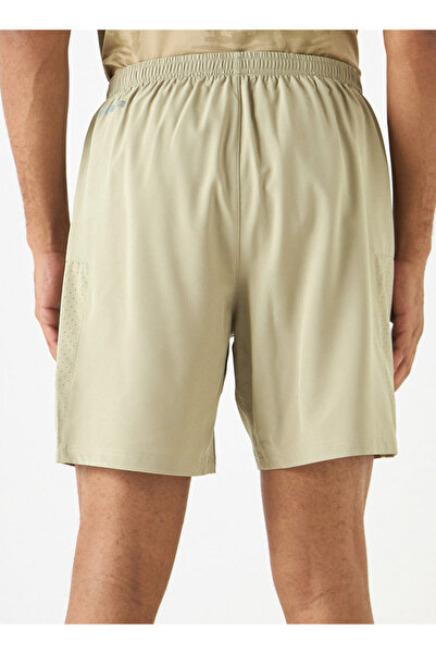 Kappa Logo Print Shorts With Elasticated Waistband And Pockets