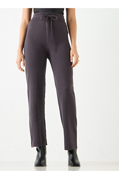 Iconic Solid Leggings with Drawstring Closure