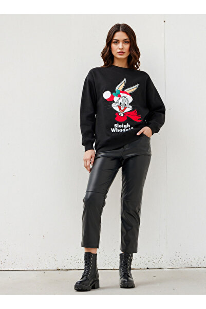 SP Characters بلوزة Chr L مزينة برقبة دائرية