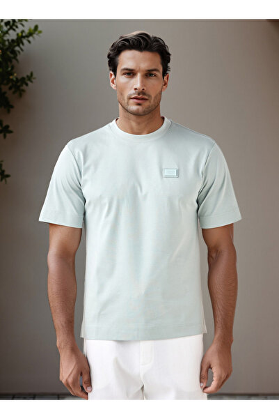 Emperor Emperor Applique Detail Crew Neck T-shirt