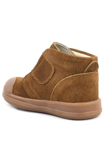 Rakerplus Yoohoo Genuine Leather Tan Unisex Baby Boots