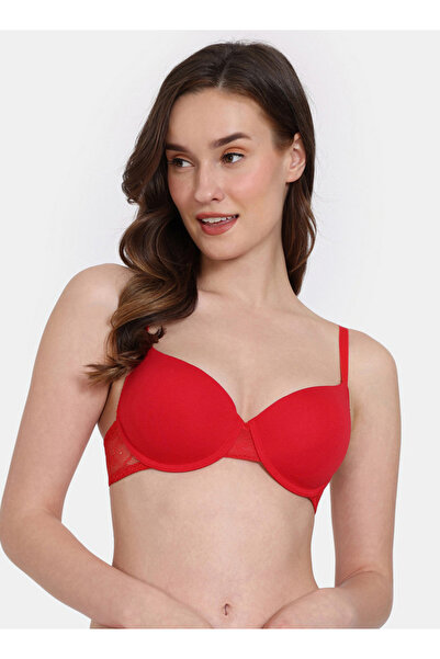 Zivame Wired Padded T-shirt Bra with Adjustable Straps